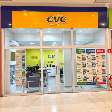 Logo da loja cvc