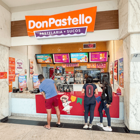 Logo da loja don pastelo