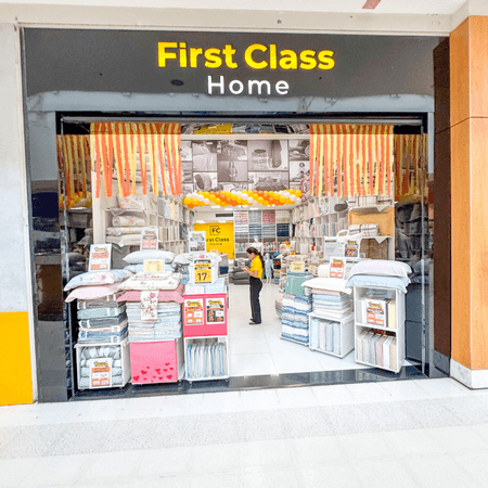 Logo da loja first class