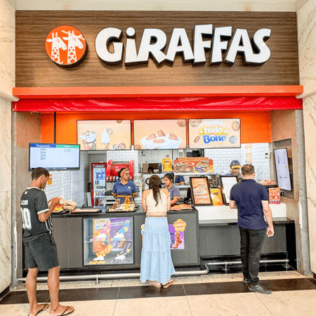 Logo da loja giraffa´s