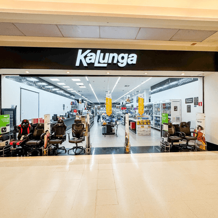 Imagem de interna da loja kalunga