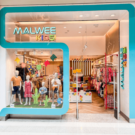 Logo da loja malwee kids
